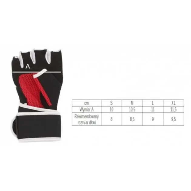 Neoprene gloves with gel MASTERS RBB-N-MFE 13073-01M - Image 7