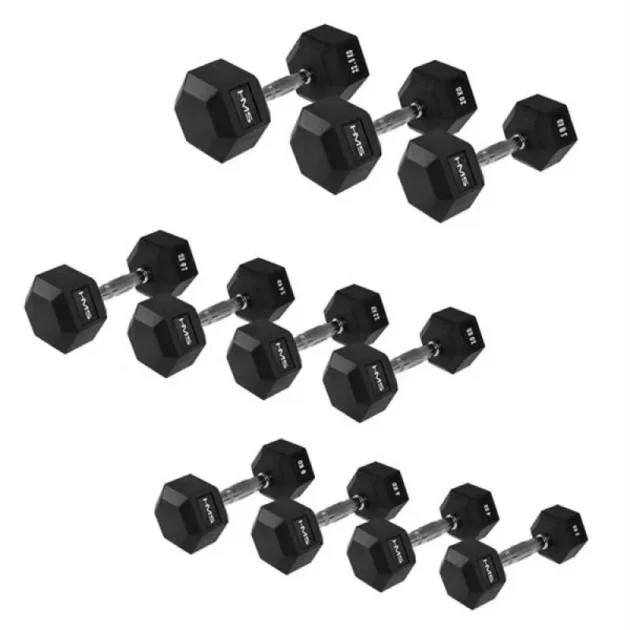 HMS HEX PRO 30 kg dumbbell - Image 10
