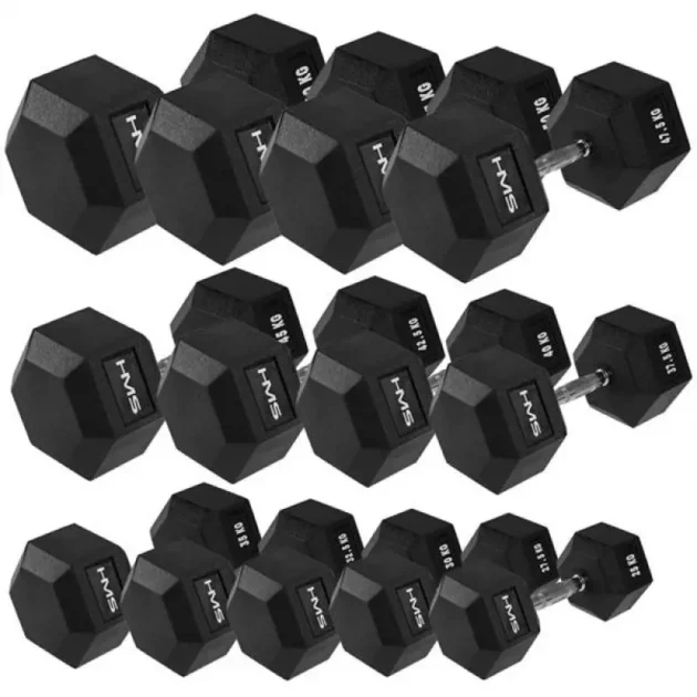 HMS HEX PRO 30 kg dumbbell - Image 11