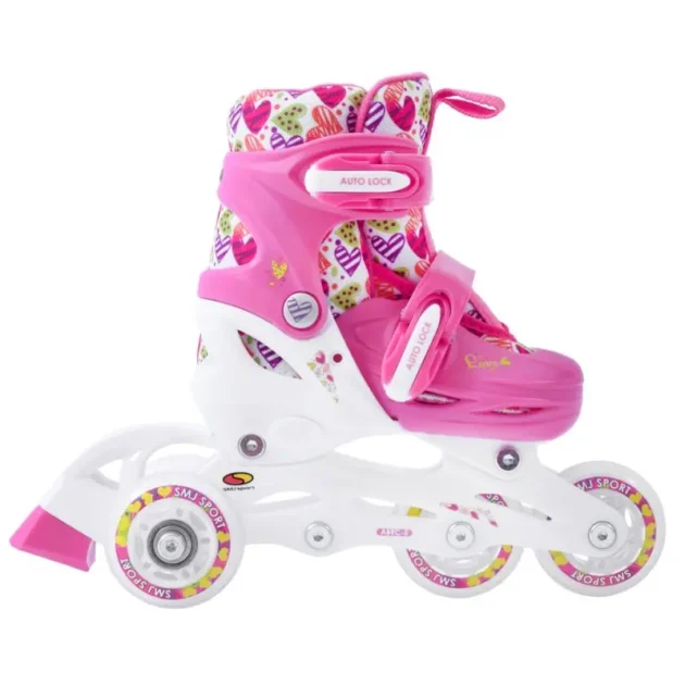 Smj Sport Hearts 2in1 roller skates + adjustable roller skates HS-TNK-000017130 - Image 2