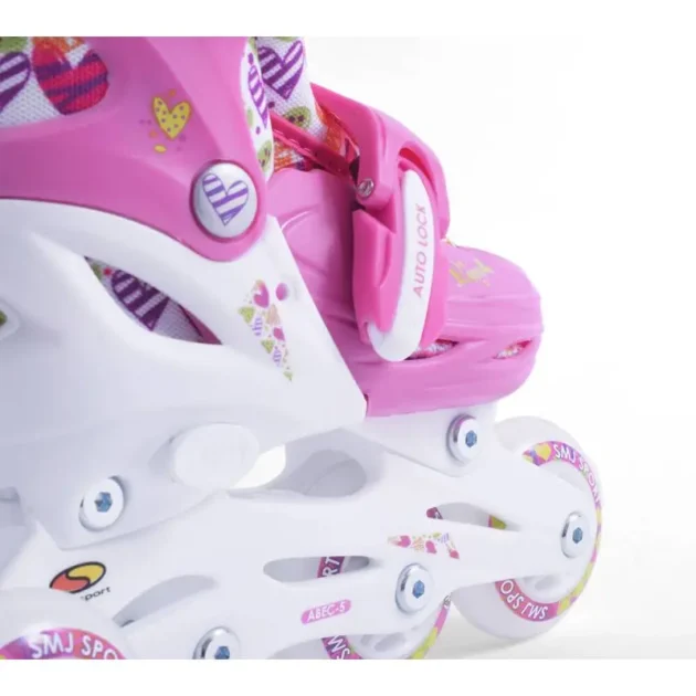 Smj Sport Hearts 2in1 roller skates + adjustable roller skates HS-TNK-000017130 - Image 4
