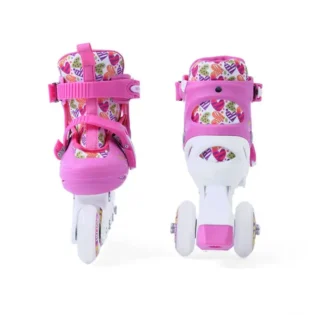 Smj Sport Hearts 2in1 roller skates + adjustable roller skates HS-TNK-000017130 - Image 5