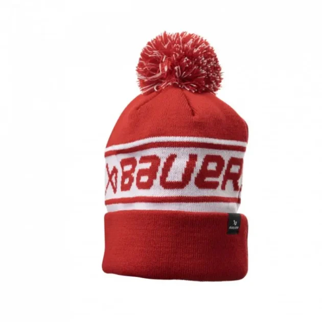 Bauer Team Ribbed Pom Winter Hat SR 1063358 - Image 2