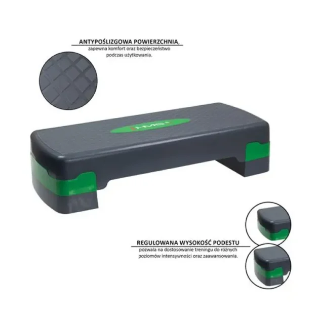 Step for aerobics HMS AS003 green / gray - Image 10