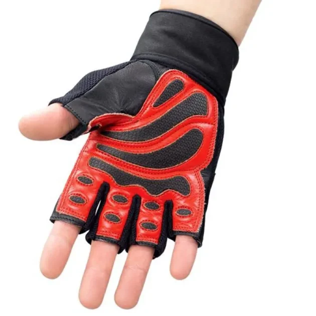 Black / Red HMS RST01 rS gym gloves - Image 10