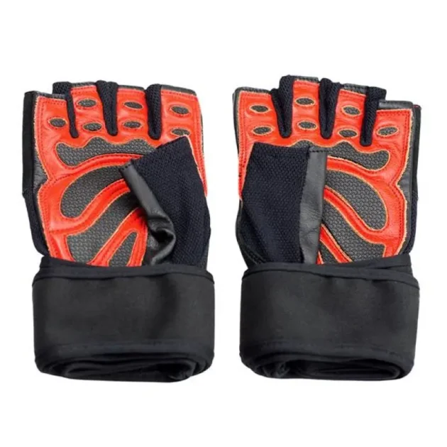 Black / Red HMS RST01 rS gym gloves - Image 20
