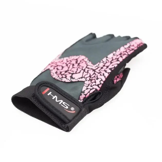 Gloves for the gym Pink / Gray W HMS RST03 rM - Image 25